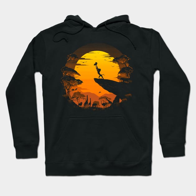 The Circle of Life Hoodie by Riverart